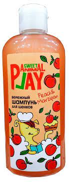 Аnimal Play Sweet Шампунь Персиковый марципан Бережный для щенков и котят 300мл  