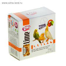 Lolo Pets Минеральный камень для птиц 40 г. яблоки