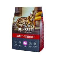 Mr Buffalo сух д/кош ADULT SENSETIVE 400гр чувств пищ индейка																										 