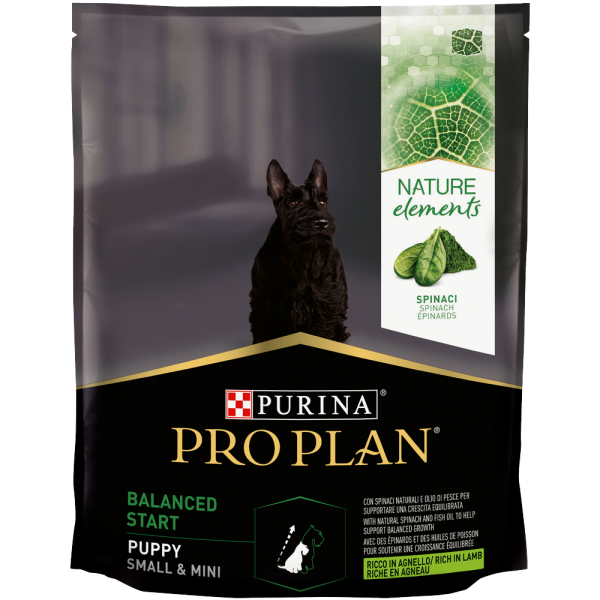 Pro Plan "Nature Elements" для щенков мелких и карликовых пород (ягнёнок)