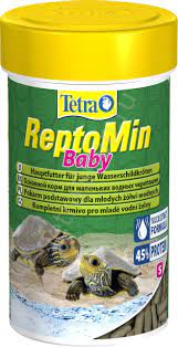 Tetra "ReptoMin Baby" корм для маленьких водных черепашек 100мл 