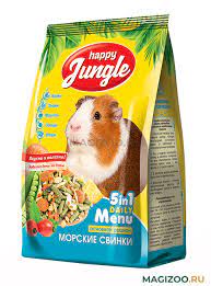 Корм для морских свинок Happy Jungle 400г 