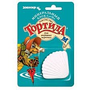 Минеральный блок с Ca+D3  Тортила-M д/водных черепах 30г картинка