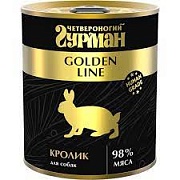 Четвероногий Гурман 340г д/соб.конс. Голден кролик в желе картинка
