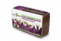 Кокосовый субстрат "Cocobricks" (ReptiZoo) картинка