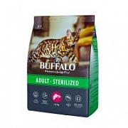 Mr Buffalo сух д/кош ADULT STERILIZED 400гр стерил лосось 																										 картинка