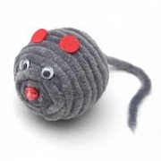 Игрушка для кошек Верные Друзья Мышонок плюшевый 6,5 см картинка