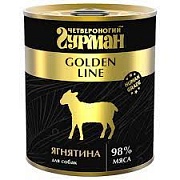 Четвероногий Гурман 340г д/соб.конс. Голден ягненок в желе картинка