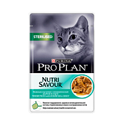 ProPlan "Sterilised" влажный корм для кошек (океаническая рыба в соусе) картинка